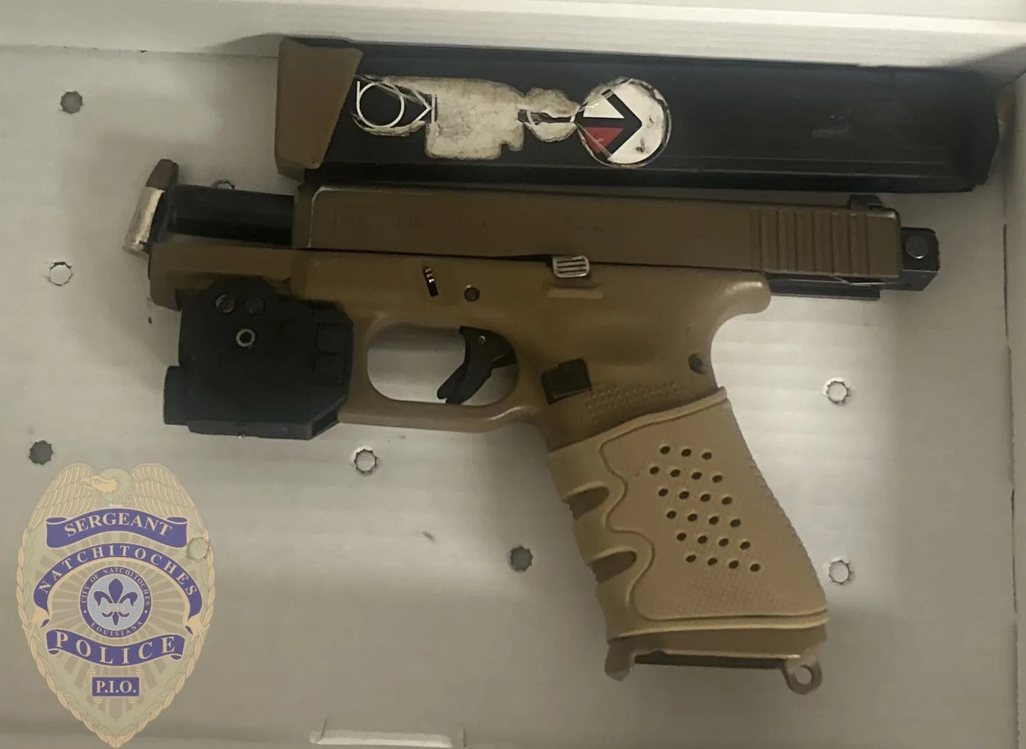 NPD recovered gun